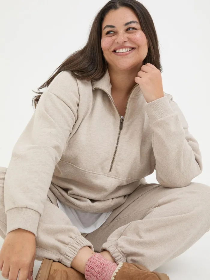 Fat Face Pyjamas and Nightwear Natural Soft Lounge Top 8211 Women