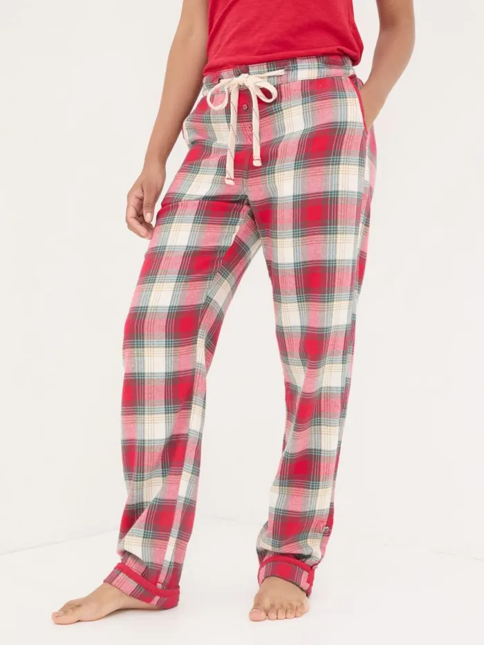Fat Face Pyjamas and Nightwear Red Eva Family Check Pyjama Bottoms 8211 Women Fat Face Pyjamas and Nightwear Red Eva Family Check Pyjama Bottoms 8211 Women