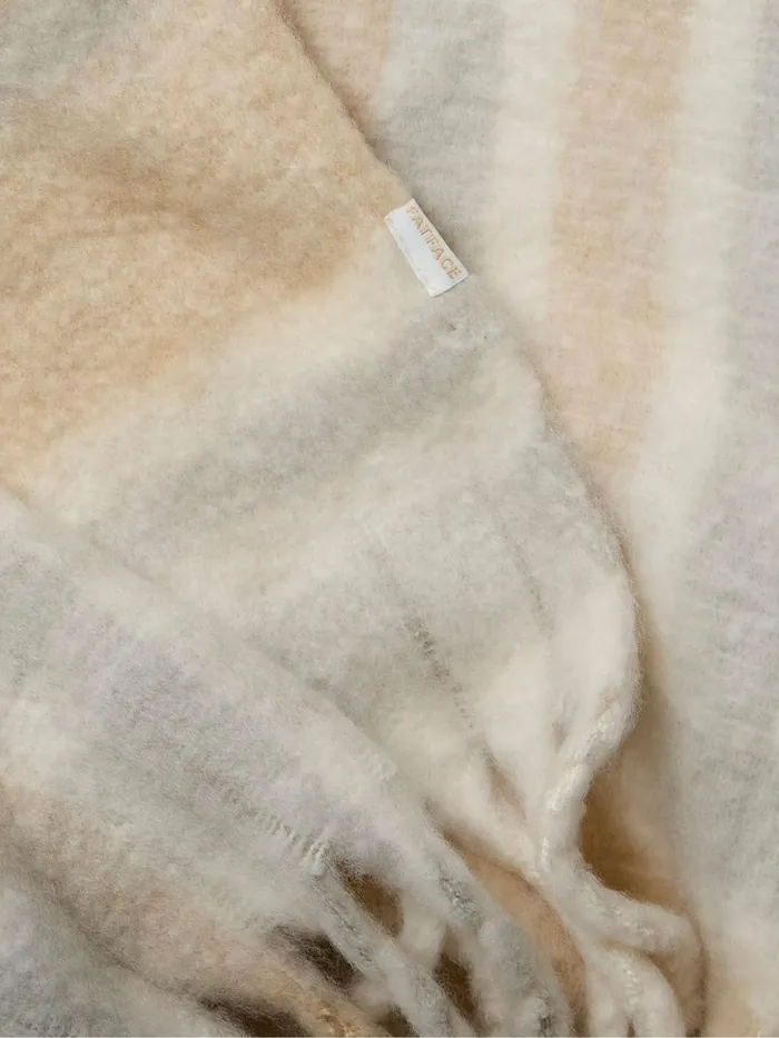 Fat Face Scarves Talia Ivory Check Scarf 8211 Women
