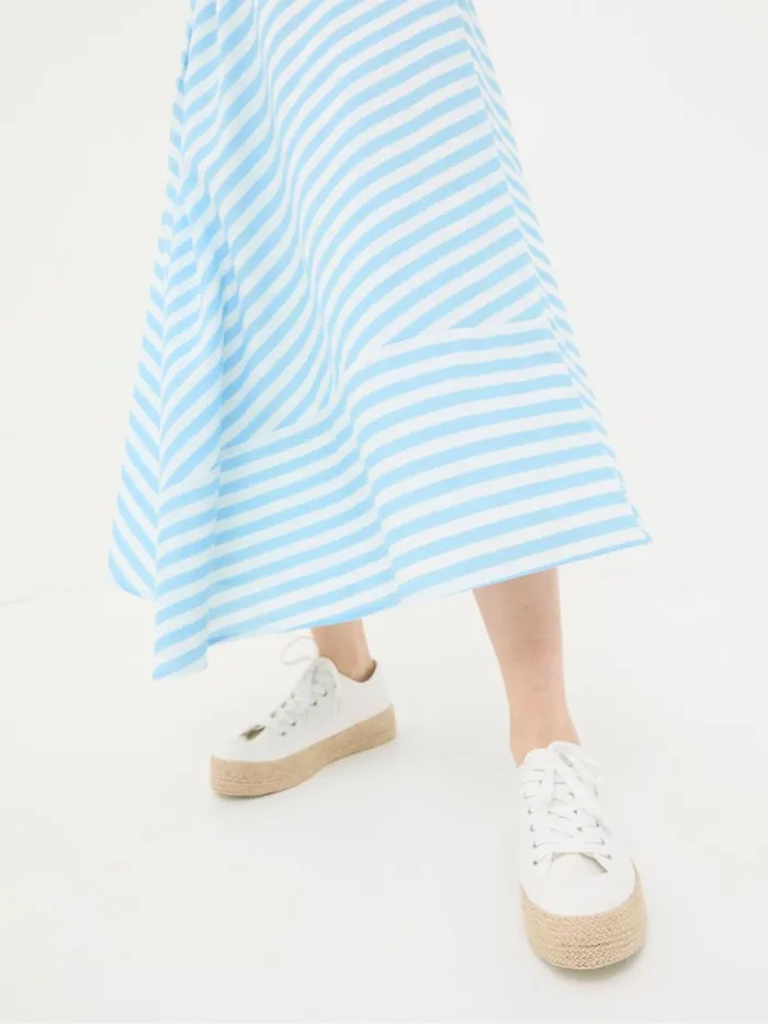 Fat Face Skirts Judes Blue Robyn Striped Midi Skirt 8211 Women