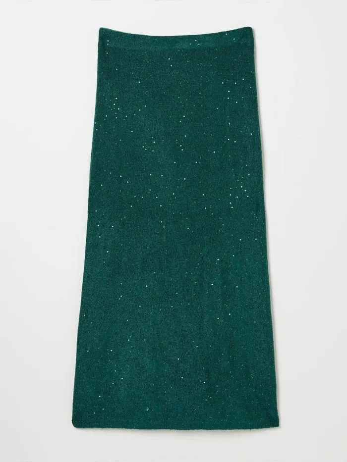 Fat Face Skirts Teal Blue Sequin Knit Skirt 8211 Women Fat Face Skirts Teal Blue Sequin Knit Skirt 8211 Women