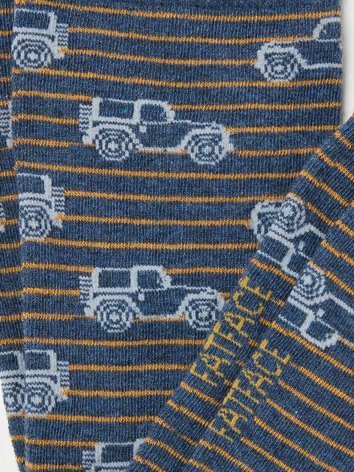 Fat Face Socks Navy Off Roader Socks 1 Pack 8211 Men