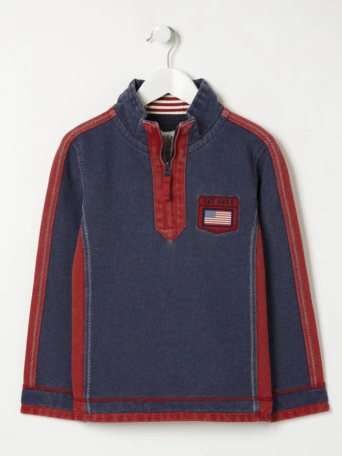 Fat Face Sweatshirts and Hoodies Mini Navy Blue Us Airlie Sweater 8211 Kids