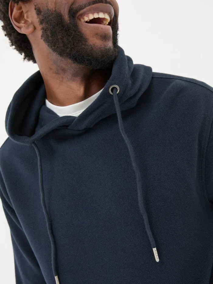 Fat Face Sweatshirts and Hoodies Navy Pique Hoodie 8211 Men Fat Face Sweatshirts and Hoodies Navy Pique Hoodie 8211 Men