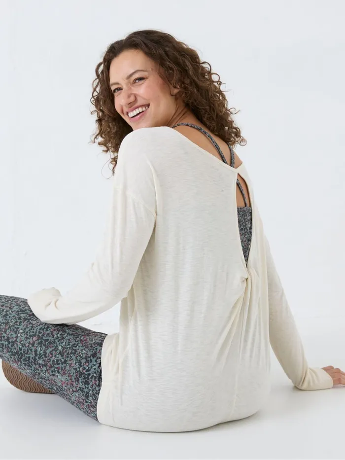 Fat Face Tops and TShirts Natural Cotton Blend Gio Top 8211 Women