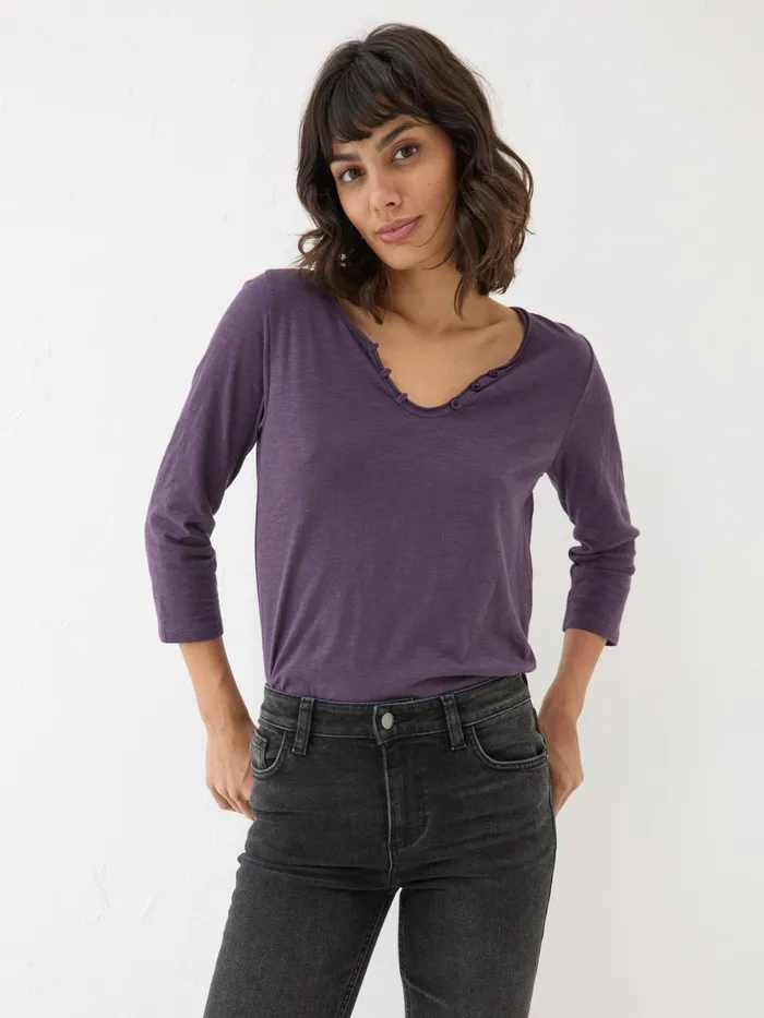 Fat Face Tops and TShirts Purple Porter TShirt 8211 Women