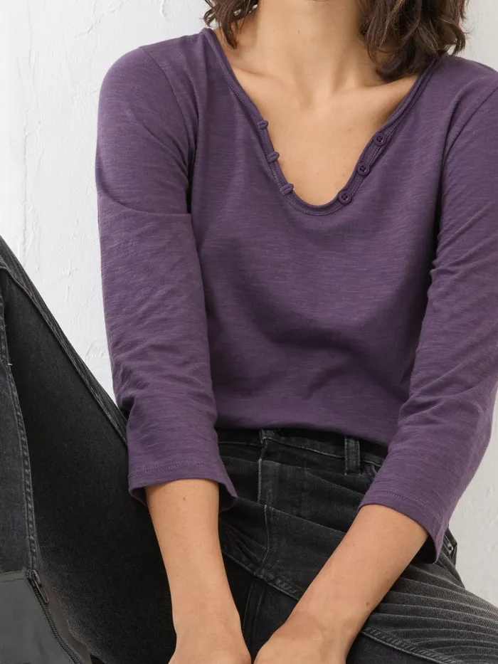 Fat Face Tops and TShirts Purple Porter TShirt 8211 Women
