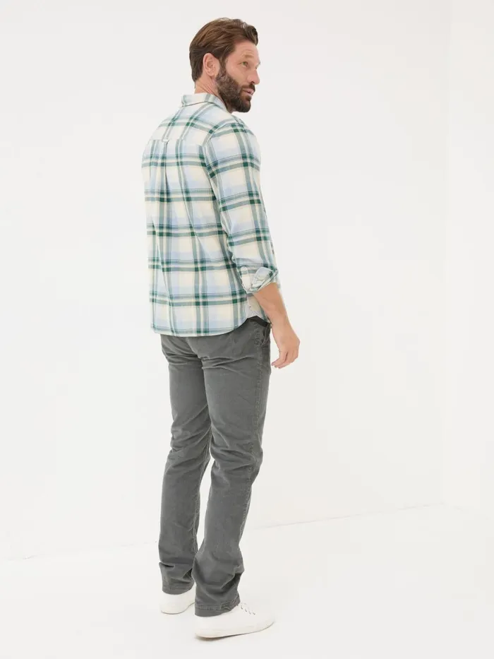 Fat Face Trousers and Chinos Grey Straight Cord Trousers 8211 Men