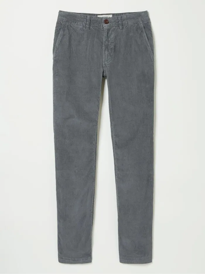 Fat Face Trousers and Chinos Grey Straight Cord Trousers 8211 Men