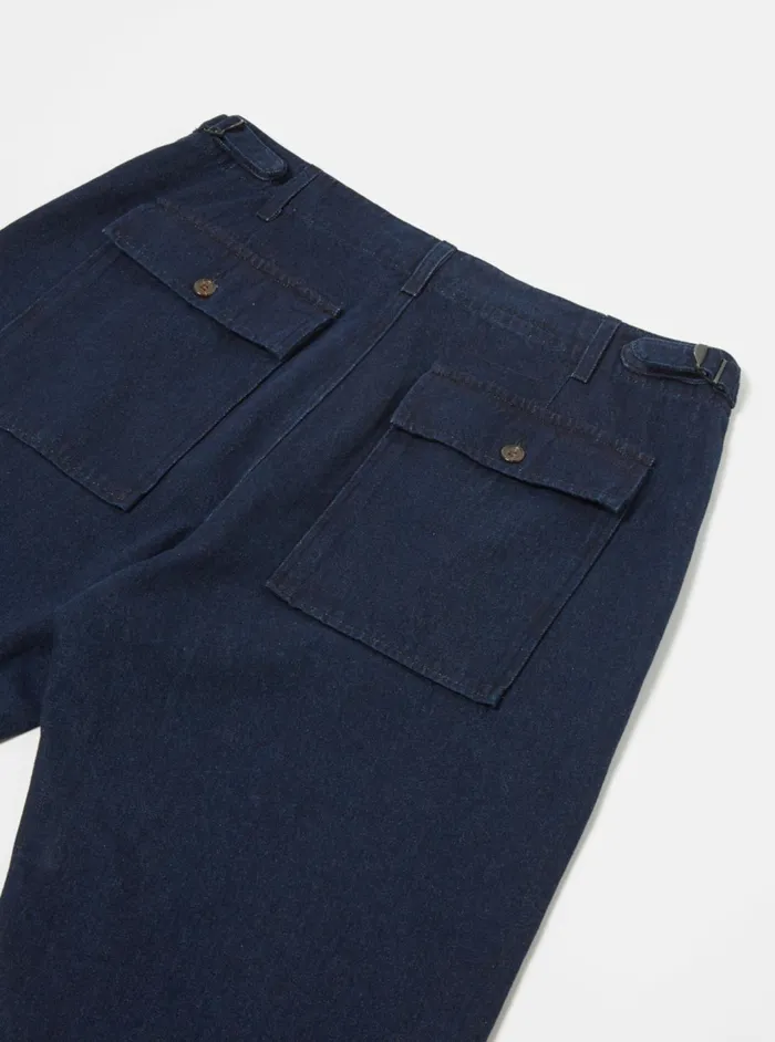 Fatigue Pant In 11oz Indigo Denim Men Universal Works Trousers