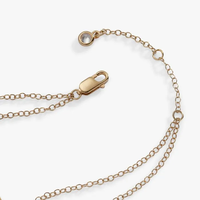 Fine Jewelry Women Alex And Ani Crescent Moon Chain Bracelet 14kt Gold Over Sterling Silver