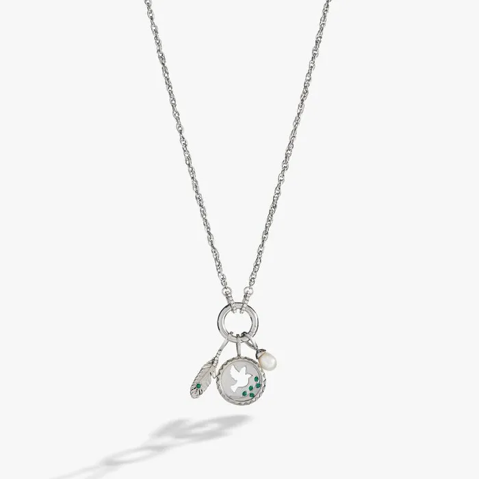 Fine Jewelry Women Alex And Ani Hope Trio Interchangeable Charm Necklace Stainless Steel Silver Fine Jewelry Women Alex And Ani Hope Trio Interchangeable Charm Necklace Stainless Steel Silver