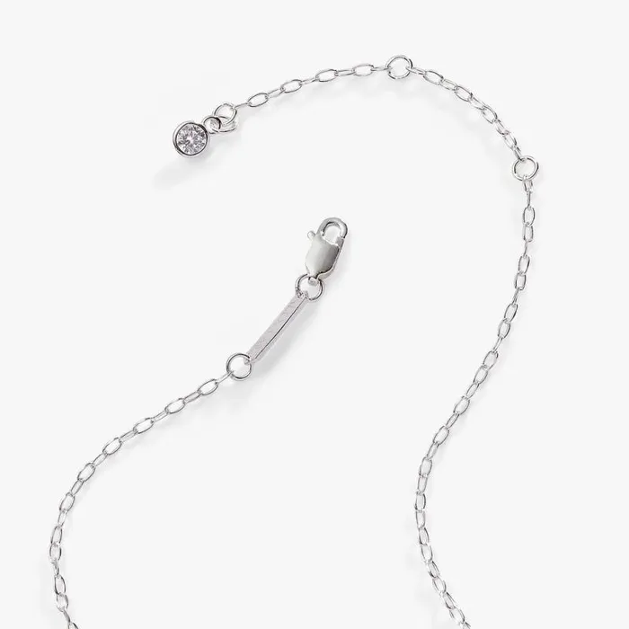 Fine Jewelry Women Alex And Ani Initial D Precious Elongated Necklace Sterling Silver