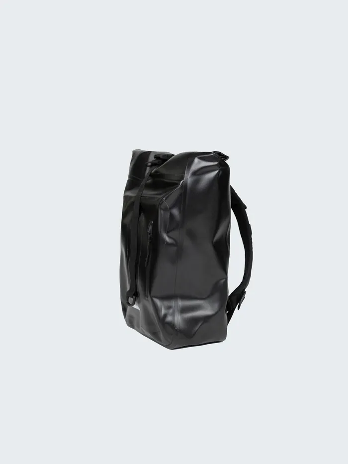 Finisterre Bags MenWomen Drift 20L Waterproof Roll Top Backpack Black