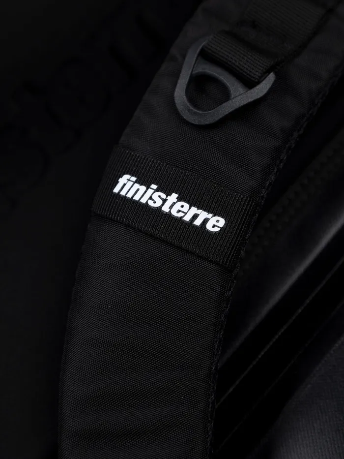 Finisterre Bags MenWomen Drift 20L Waterproof Roll Top Backpack Black