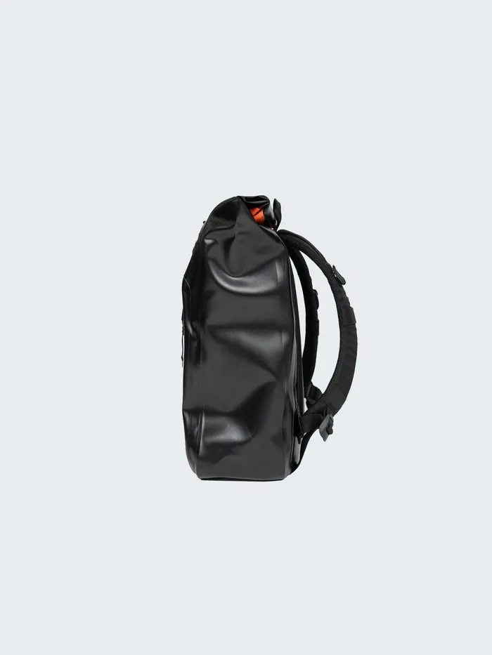 Finisterre Bags MenWomen Drift 20L Waterproof Roll Top Backpack Black