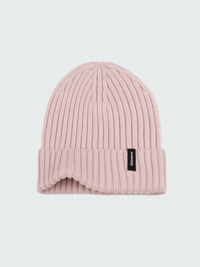 Finisterre Hats and Beanies MenWomen Fisherman Beanie Pink Salt