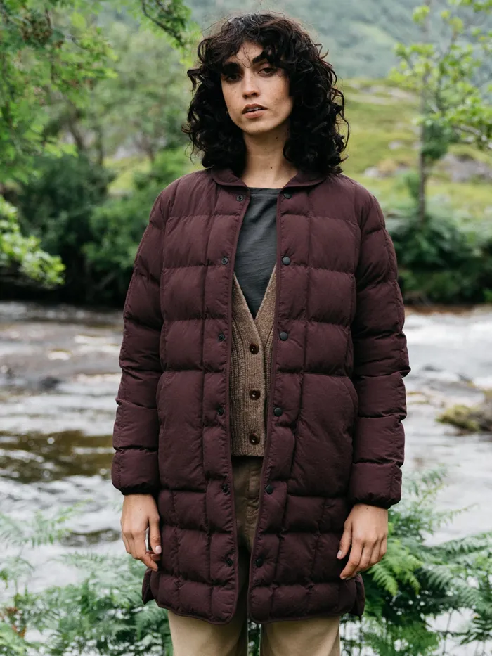 Finisterre Jackets and Coats Women Lapwing Coat Black Cherry