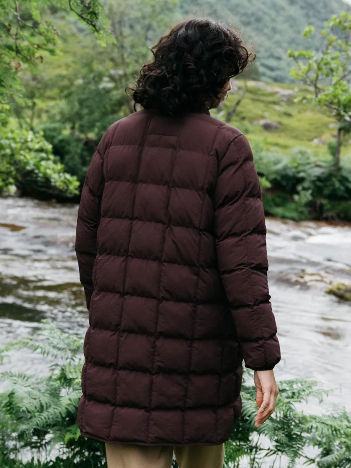 Finisterre Jackets and Coats Women Lapwing Coat Black Cherry