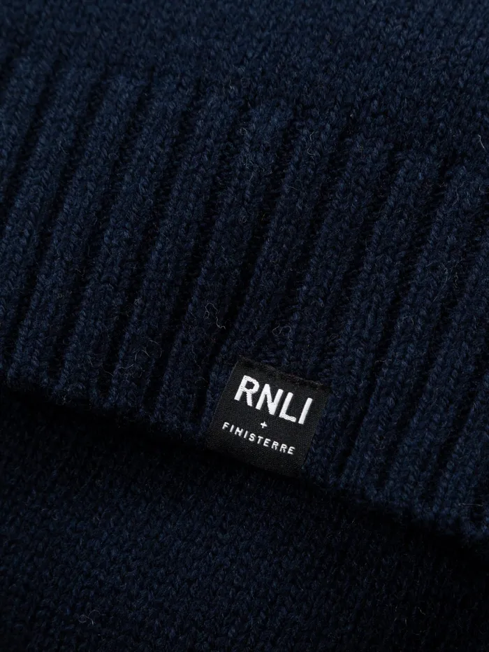 Finisterre Knitwear Women RNLI Polperro Sweater Navy