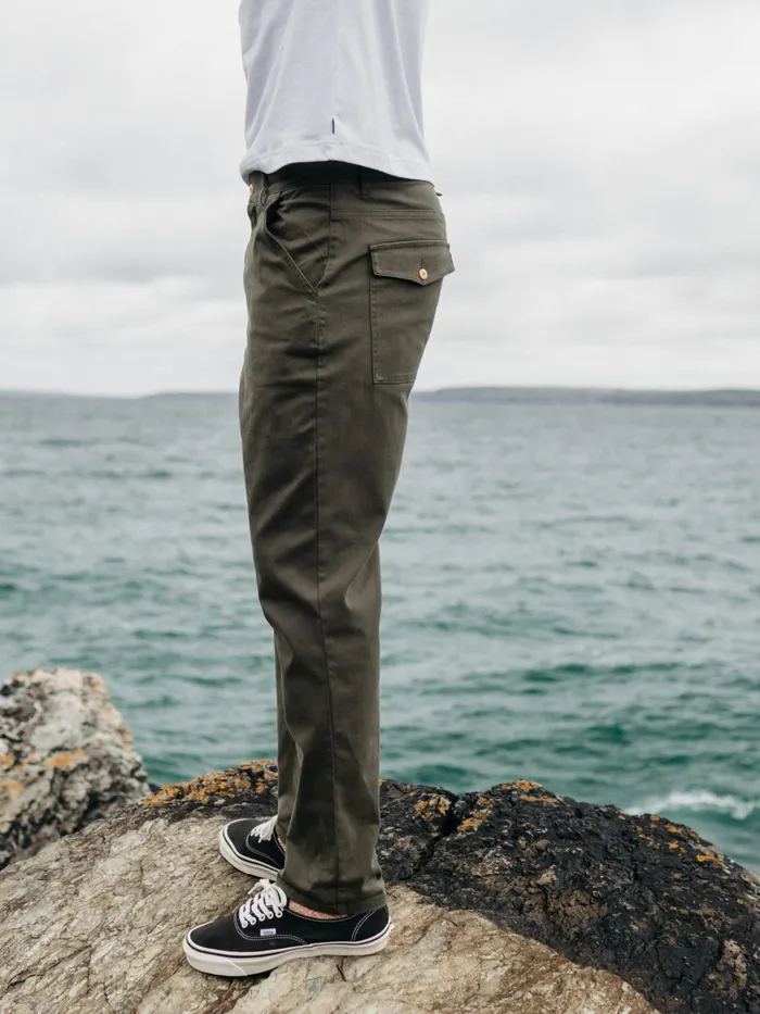 Finisterre Pants Men Koerner Pant Olive