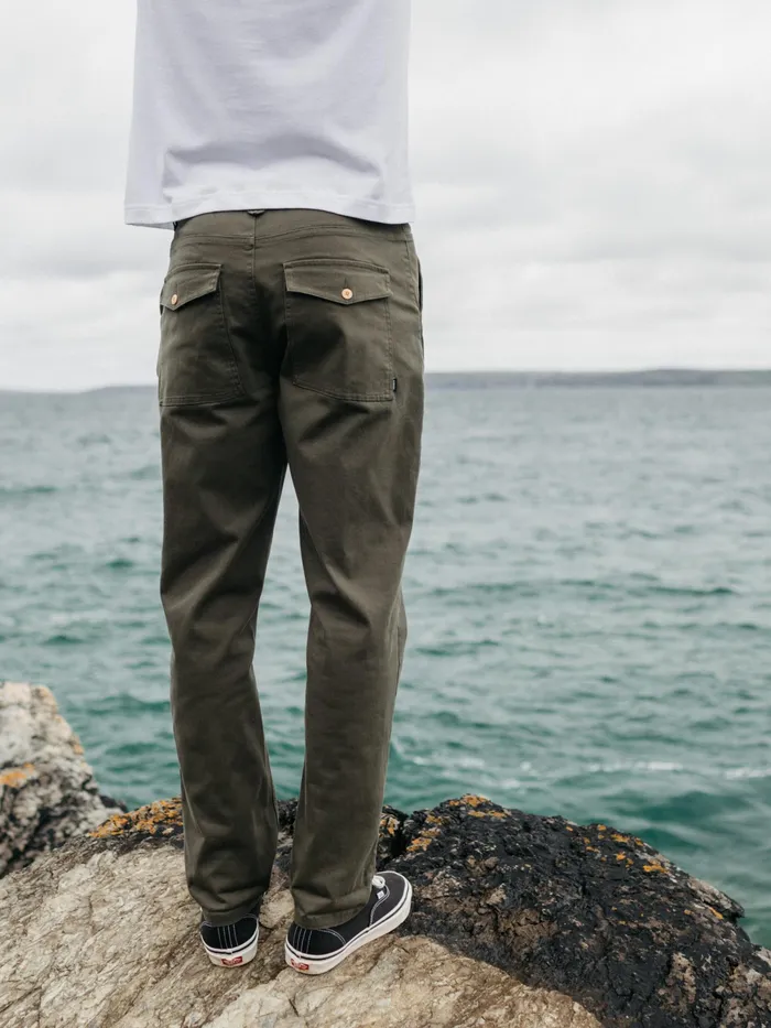 Finisterre Pants Men Koerner Pant Olive