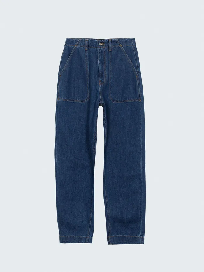 Finisterre Pants Women Yarrel Jean Retro Indigo