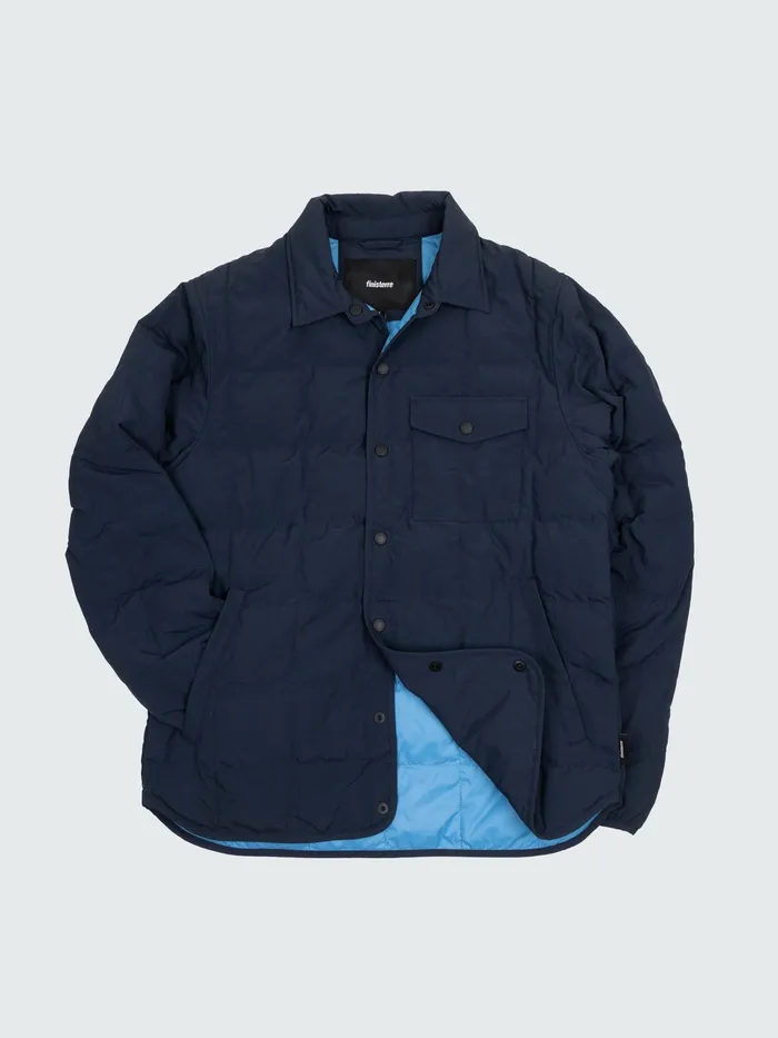 Finisterre Shirts Men Lapwing Shirt Navy
