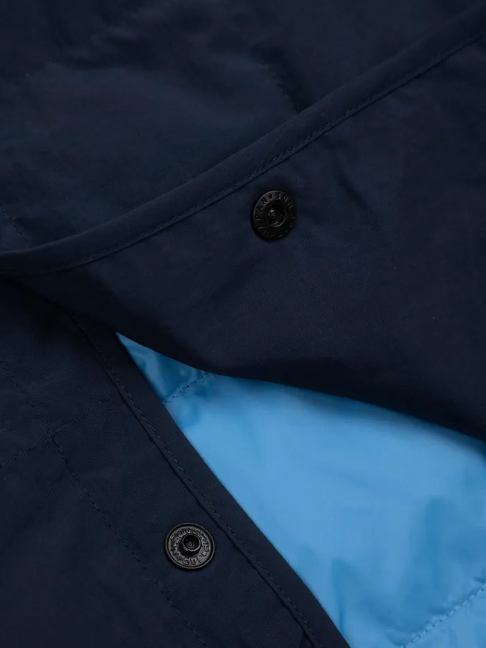 Finisterre Shirts Men Lapwing Shirt Navy