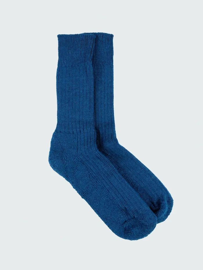 Finisterre Socks MenWomen Ribbed Sock Kingfisher