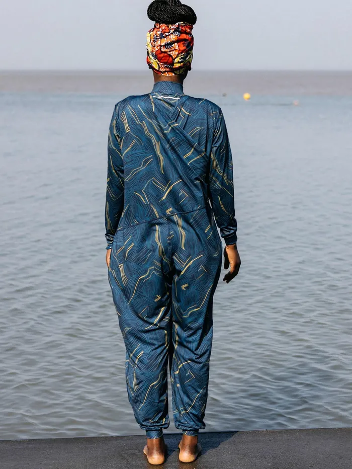 Finisterre Swimwear and Bikinis Women Into The Sea039 Seasuit Geometric Print