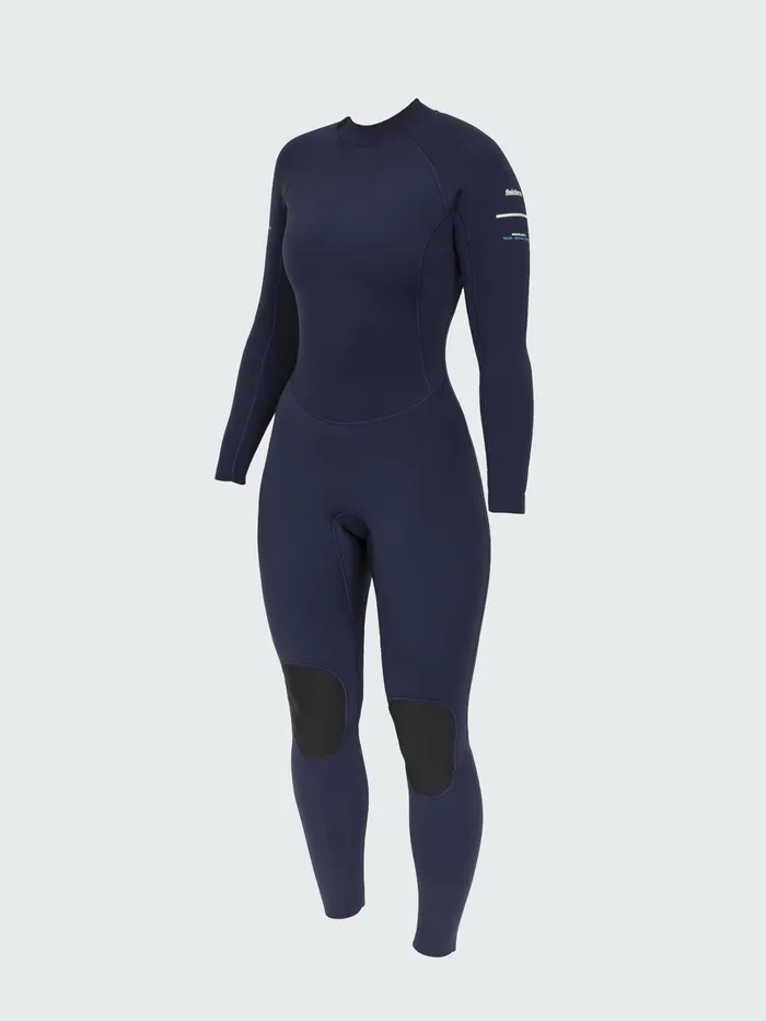 Finisterre Wetsuits Women Nieuwland 32mm Yulex Back Zip Wetsuit Ink Manuka