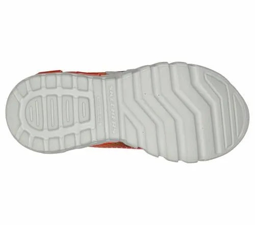 FlexGlow Elite 8211 Vorlo Red Black Kids SKECHERS Toddlers UK Sizes 49