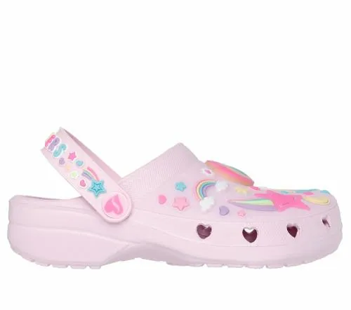 Foamies Heart Charmer 8211 Girly Land Light Pink Kids SKECHERS Kids UK Sizes 9525