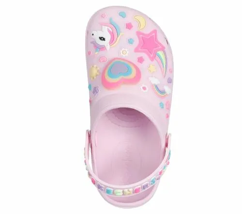 Foamies Heart Charmer 8211 Girly Land Light Pink Kids SKECHERS Kids UK Sizes 9525