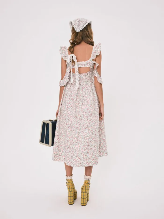 For Love and Lemons Dresses Amalfi Midi Dress Multi 8211 Women For Love and Lemons Dresses Amalfi Midi Dress Multi 8211 Women