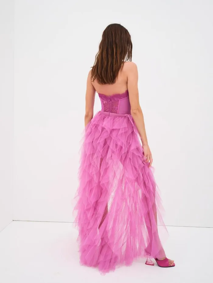 For Love and Lemons Dresses Bustier Gown Pink 8211 Women For Love and Lemons Dresses Bustier Gown Pink 8211 Women