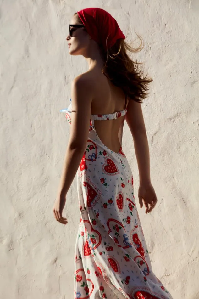 For Love and Lemons Dresses Daisy Mae Strapless Midi Dress White 8211 Women For Love and Lemons Dresses Daisy Mae Strapless Midi Dress White 8211 Women