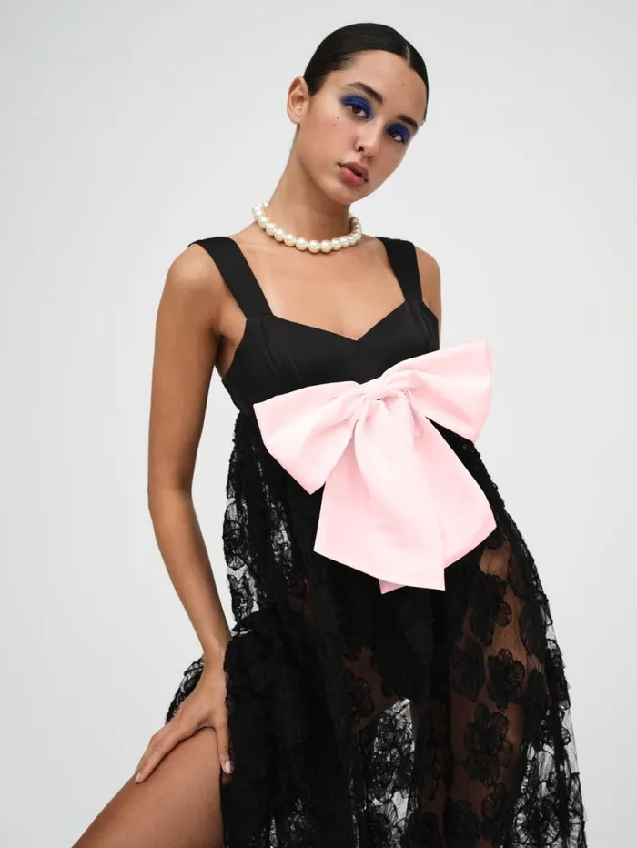 For Love and Lemons Dresses Leah Maxi Dress Black 8211 Women