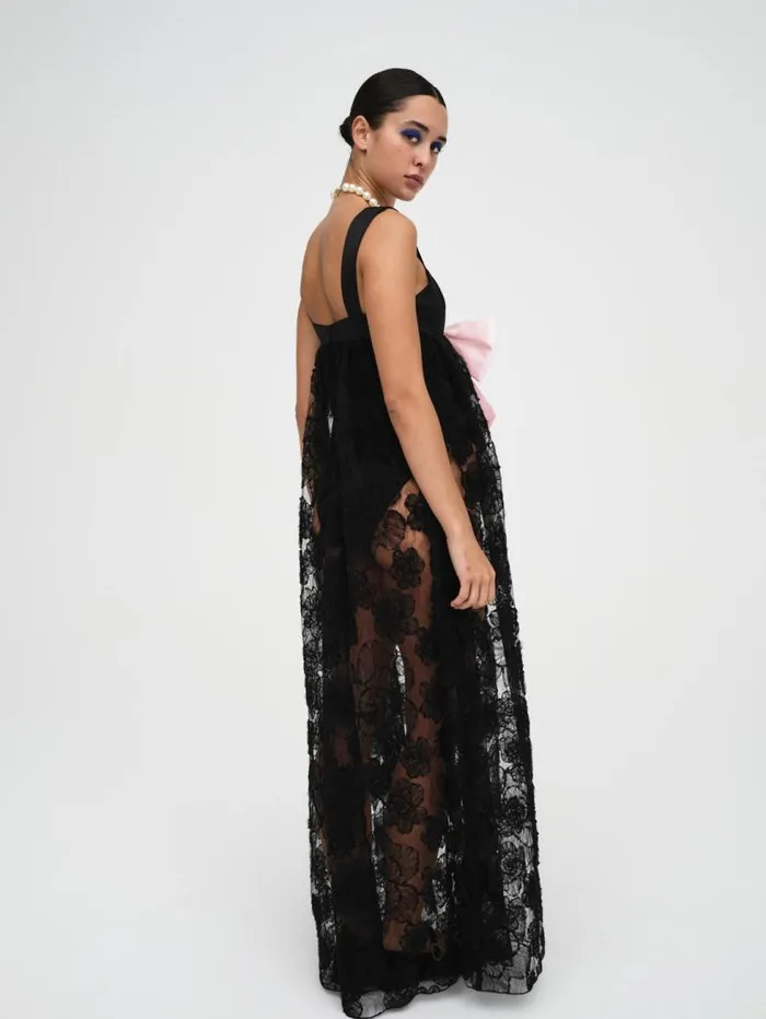 For Love and Lemons Dresses Leah Maxi Dress Black 8211 Women
