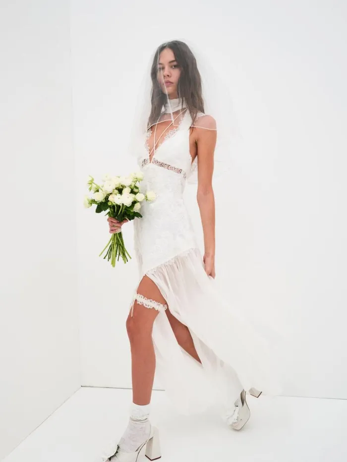 For Love and Lemons Dresses Nicola Bridal Gown White 8211 Women