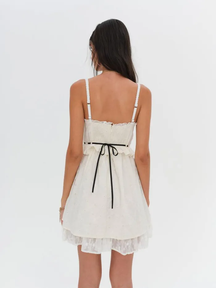 For Love and Lemons Dresses Sora Mini Dress White 8211 Women For Love and Lemons Dresses Sora Mini Dress White 8211 Women