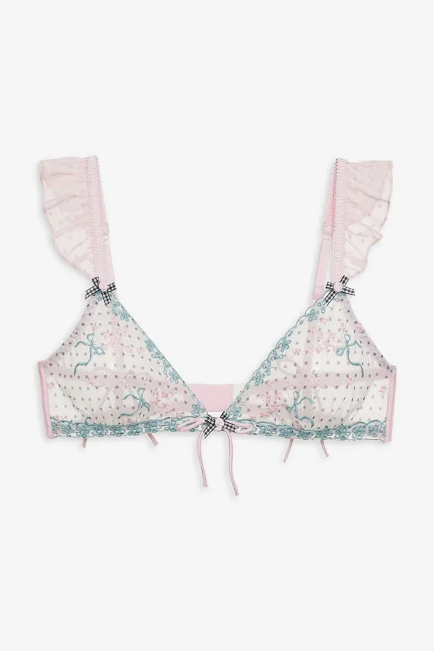 For Love and Lemons Lingerie Anya Bralette Pink 8211 Women For Love and Lemons Lingerie Anya Bralette Pink 8211 Women