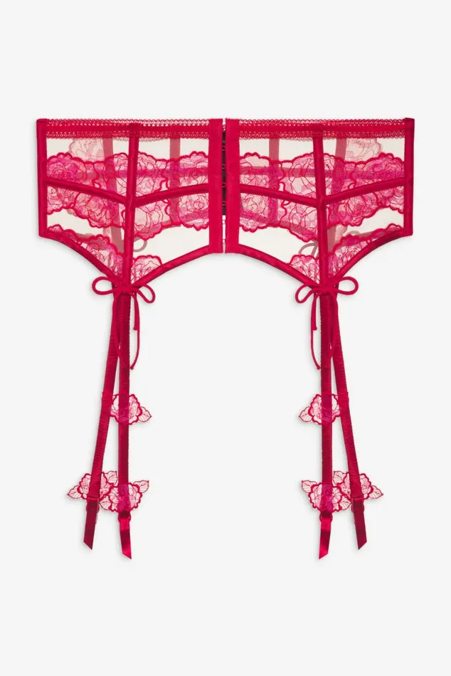 For Love and Lemons Lingerie Cordelia Garter Belt Red 8211 Women For Love and Lemons Lingerie Cordelia Garter Belt Red 8211 Women