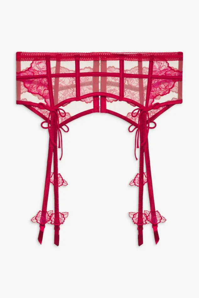 For Love and Lemons Lingerie Cordelia Garter Belt Red 8211 Women For Love and Lemons Lingerie Cordelia Garter Belt Red 8211 Women