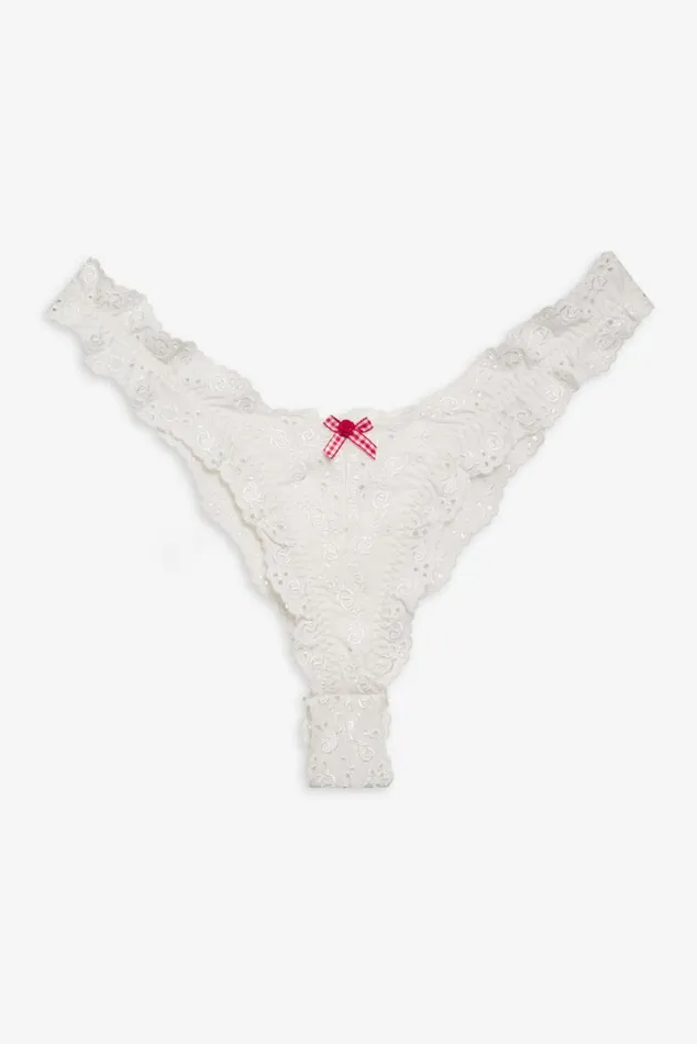 For Love and Lemons Lingerie Martha Cheeky Panty White 8211 Women For Love and Lemons Lingerie Martha Cheeky Panty White 8211 Women