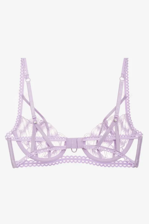 For Love and Lemons Lingerie Shell Sequin Underwire Bra Purple 8211 Women For Love and Lemons Lingerie Shell Sequin Underwire Bra Purple 8211 Women