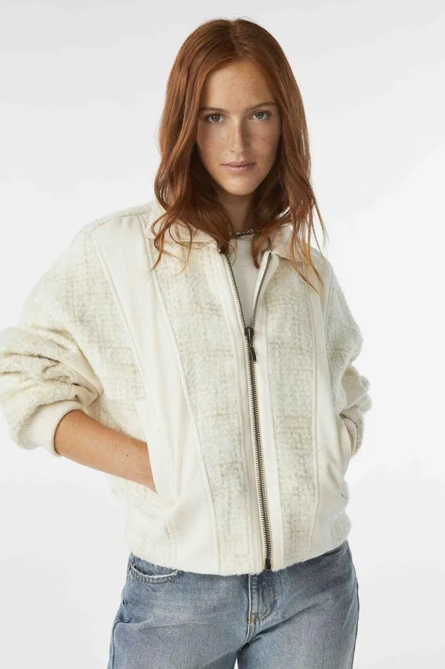 ForyDualMaterial Jacket Clothing Baandsh Jackets and Coats