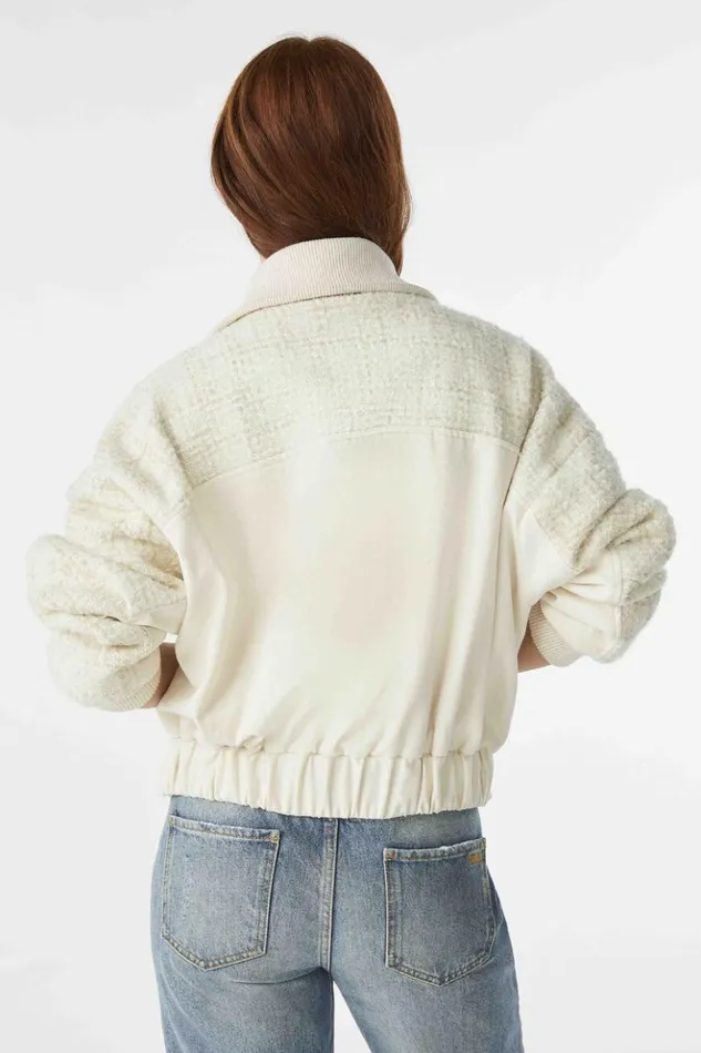 ForyDualMaterial Jacket Clothing Baandsh Jackets and Coats