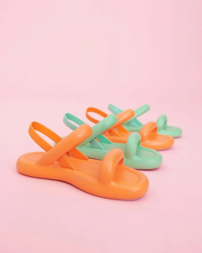 Free Bloom Sandal Orange Women Melissa Sandals